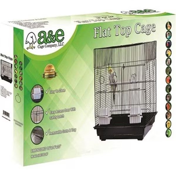 A&E Cage 644134 18 x 14 in. House Top Bird Cage, A&E Cage, Mfr#: 644134